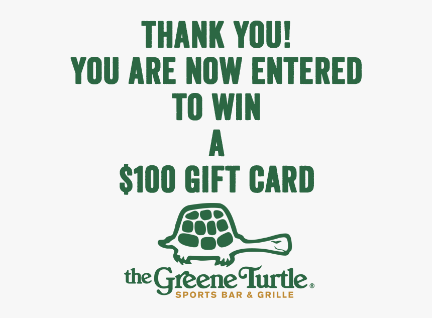 Thank You - Greene Turtle, HD Png Download, Free Download