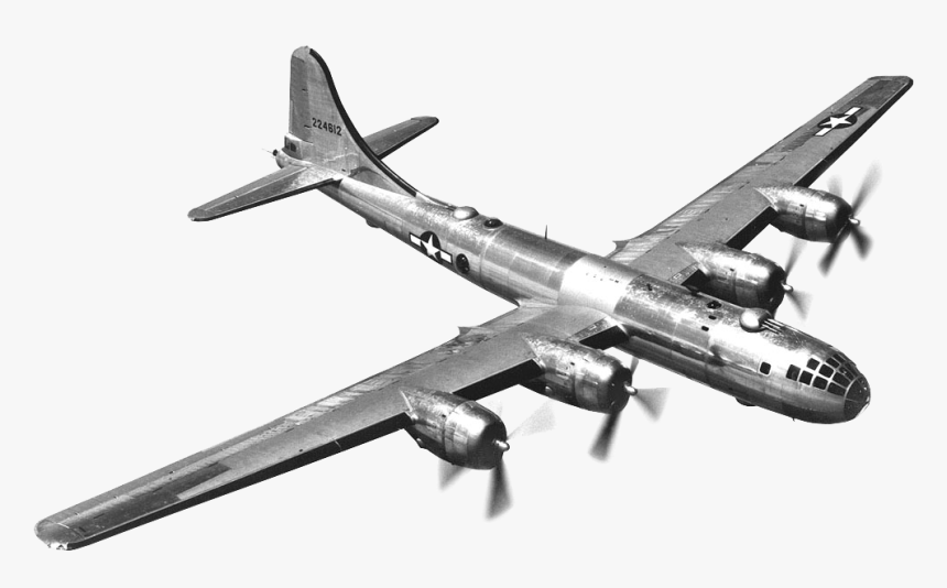 Png World War - B 29 Bomber Transparent, Png Download, Free Download