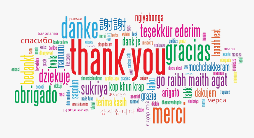 Thank You In 1000 Languages, HD Png Download, Free Download