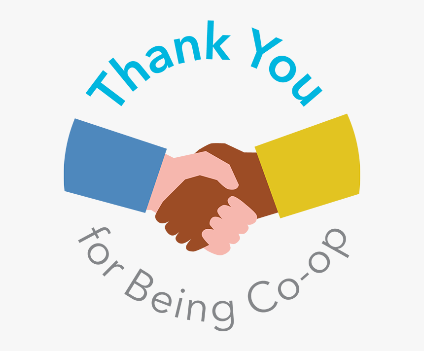 Thank You For Being Co-op Logo - Illustration, HD Png Download, Free Download