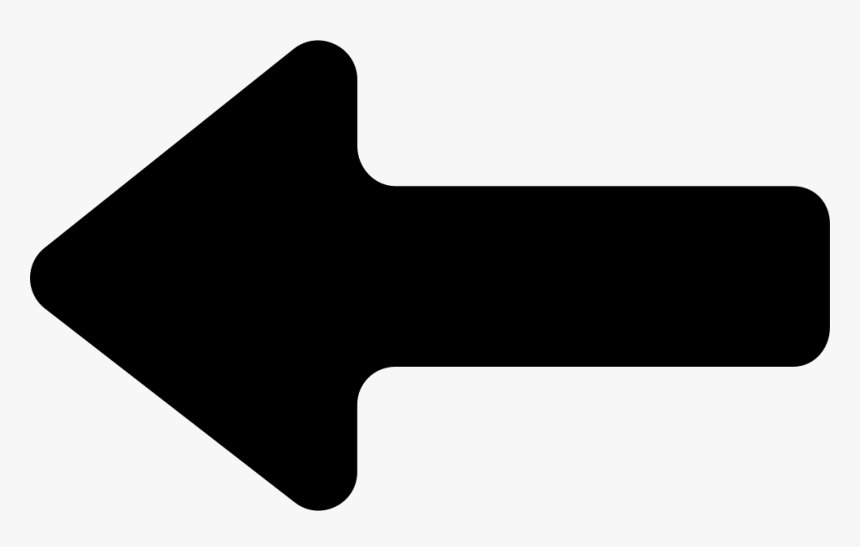 Directional Left Arrow Symbol - Left Arrow Symbol Png, Transparent Png, Free Download