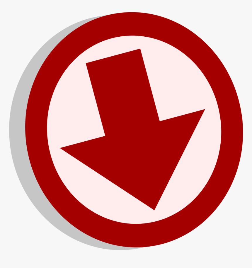 Symbol Arrow Down - Arrow Down Symbol, HD Png Download, Free Download