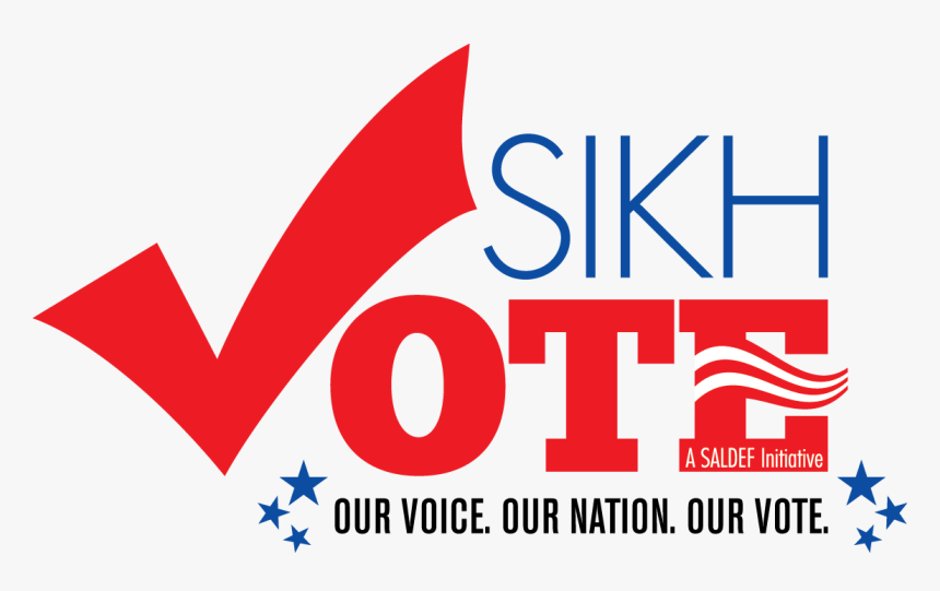 Sikhvote Is A Voter Turnout Initiative Of The Sikh - Graphic Design, HD Png Download, Free Download