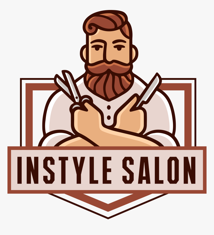 Transparent Hair Cut Clipart - Barber Man Logo Png, Png Download - kindpng Transparent Hair Cut Clipart - Barber Man Logo Png, Png Download - kindpng
