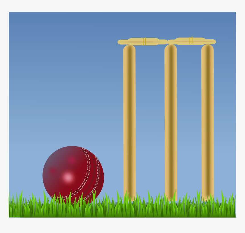 Cricket Illustration Clip Arts - Cricket Pitch Clipart, HD Png Download, Free Download