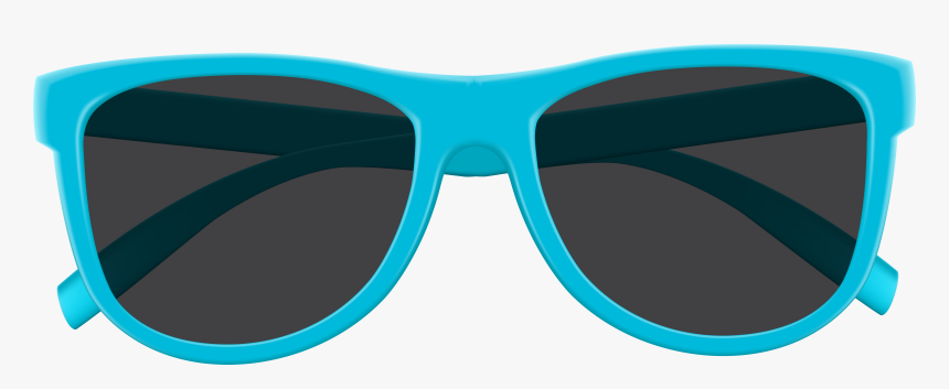 Blue Sunglasses Png Clip - Sunglasses, Transparent Png - kindpng