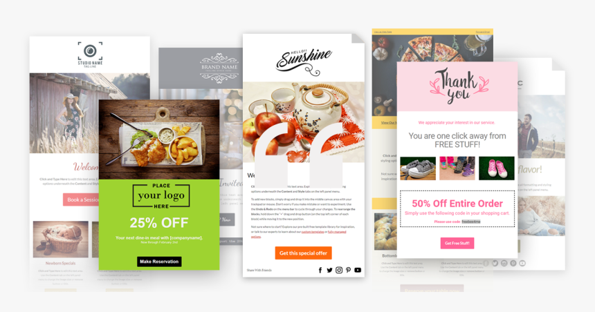 Email Marketing Templates Free, HD Png Download, Free Download