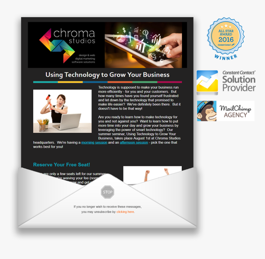 Email Marketing Agency - Flyer, HD Png Download, Free Download