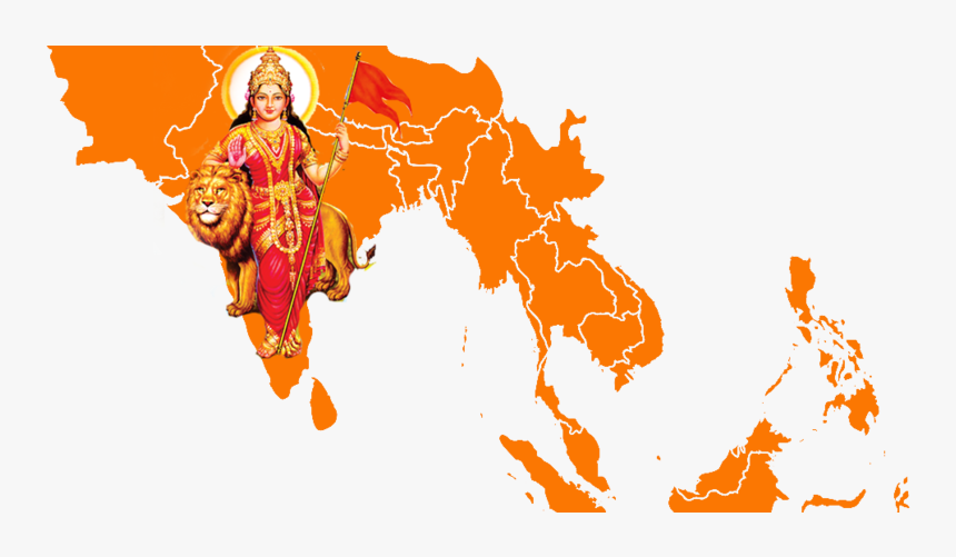 Party Bharatiya Janata Akhand Mata Hinduism Bharat - Bharat Mata Akhand Bharat, HD Png Download, Free Download