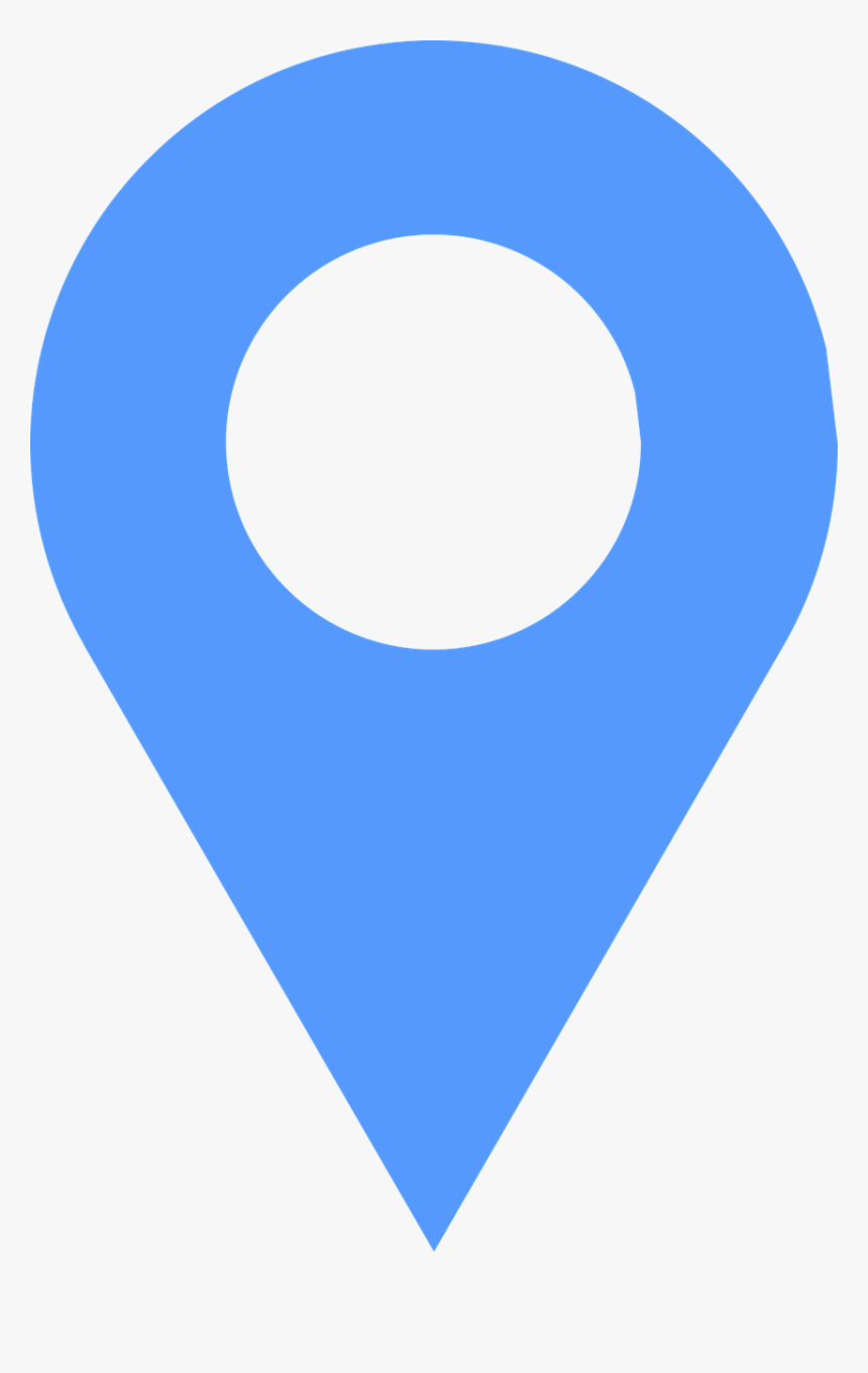 Transparent Marker Circle Png - Location Pin Png Blue, Png Download, Free Download