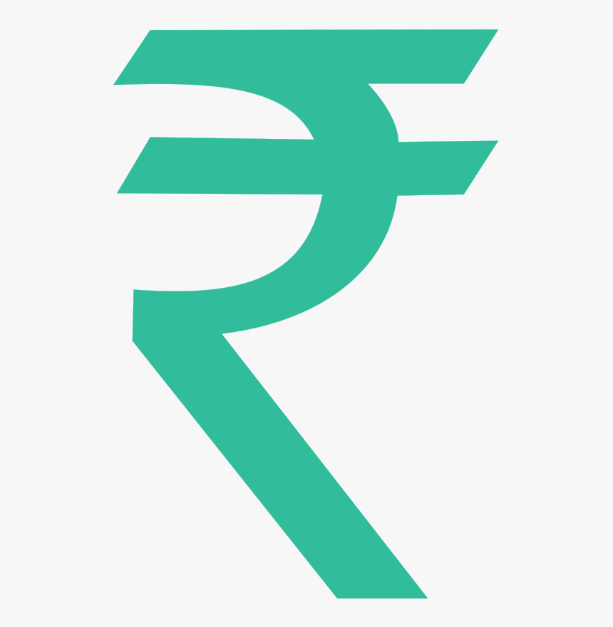 Indian Rupee Symbol-1 - Indian Rupee Symbol Png, Transparent Png, Free Download
