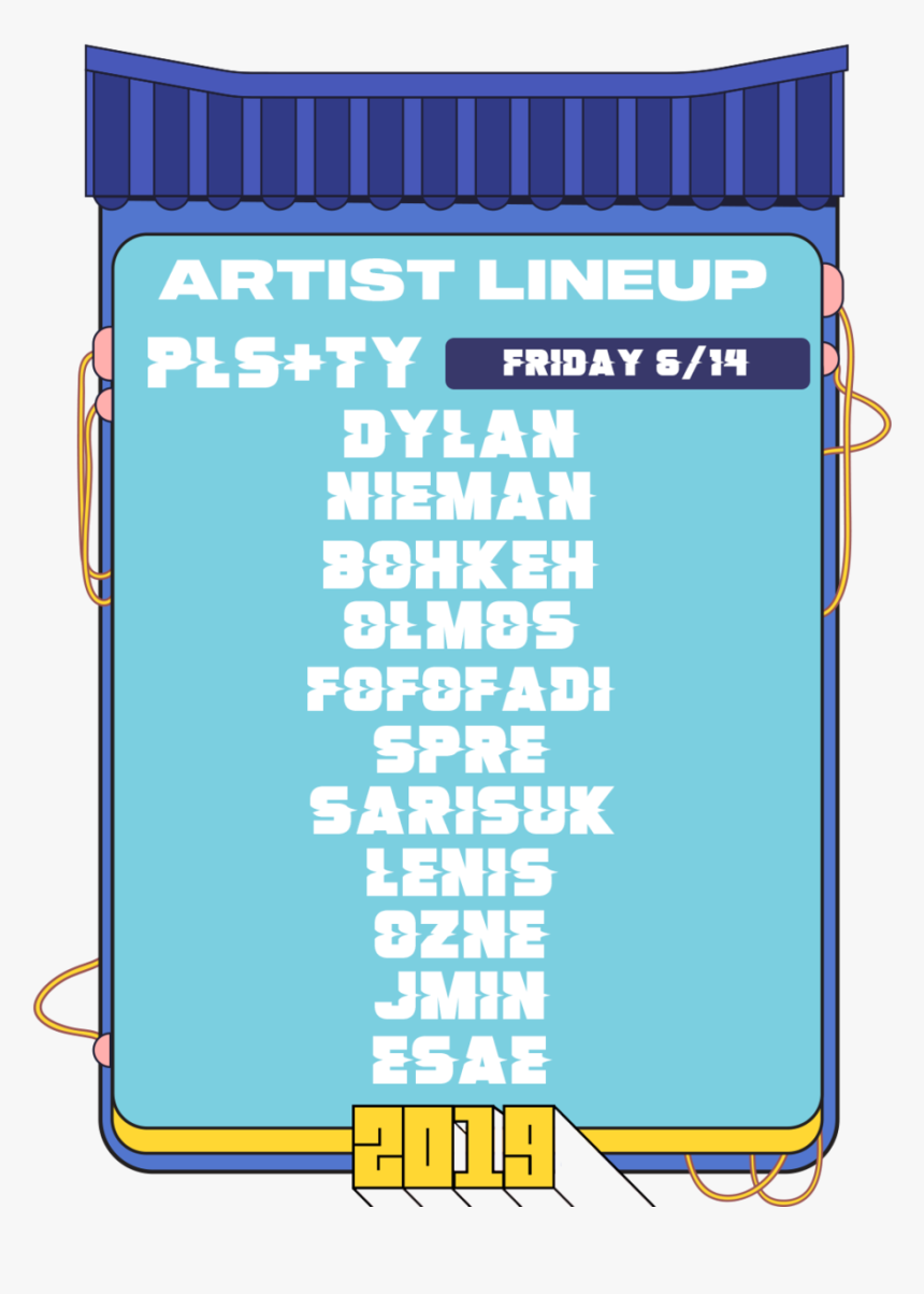 Friday Website Line Up V2 - Graphics, HD Png Download, Free Download