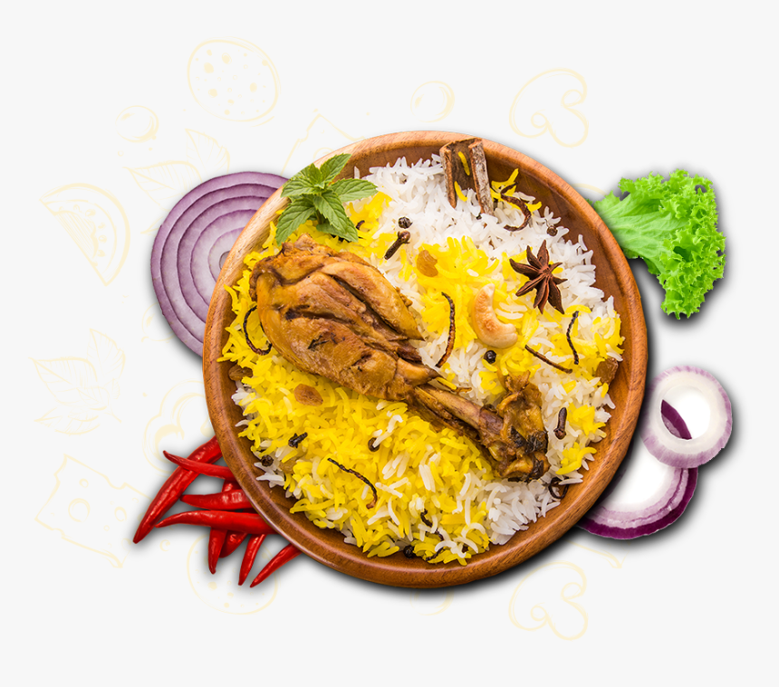 Taste Of India"s Rich And Diverse Cuisine - Biryani With Leg Piece, HD Png Download, Free Download