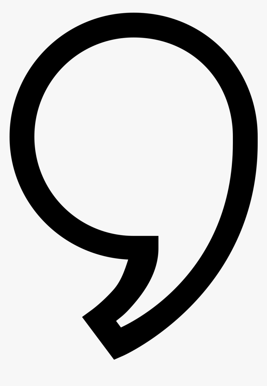 Comma Png, Transparent Png, Free Download