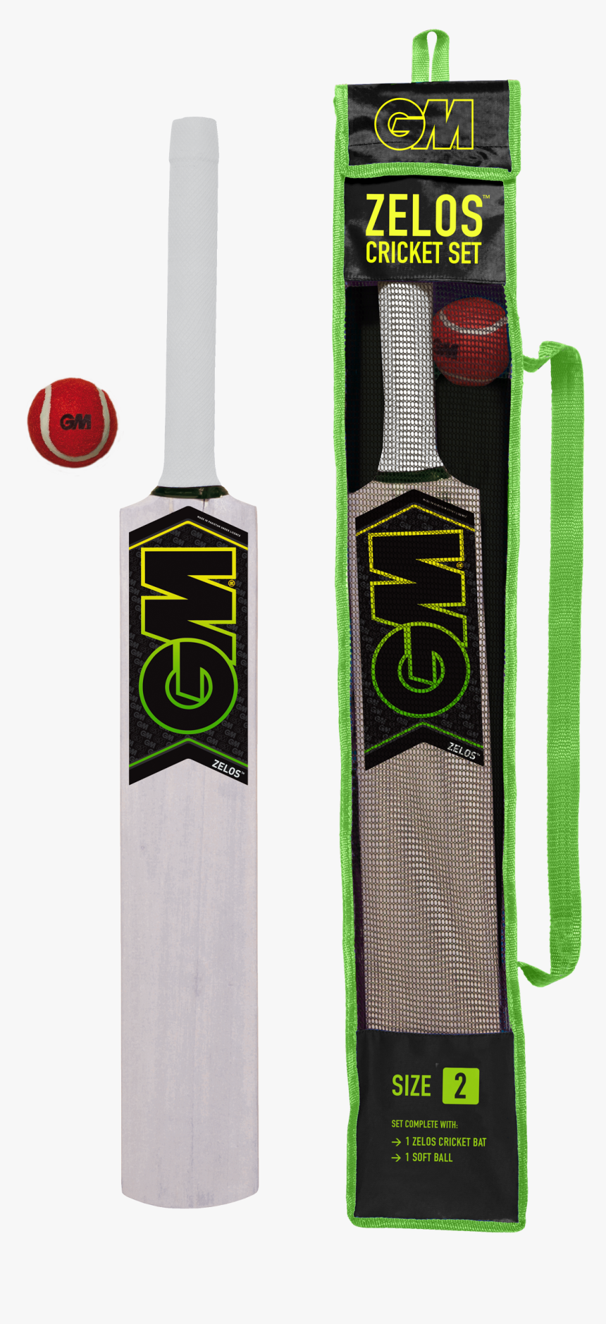 Gunn And Moore Zelos Cricket Bat , Transparent Cartoons - Batting, HD Png Download, Free Download