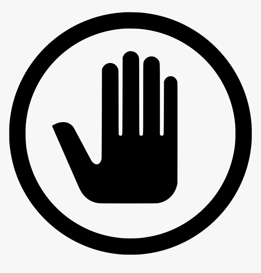 Area,symbol,hand - Not Pass, HD Png Download, Free Download