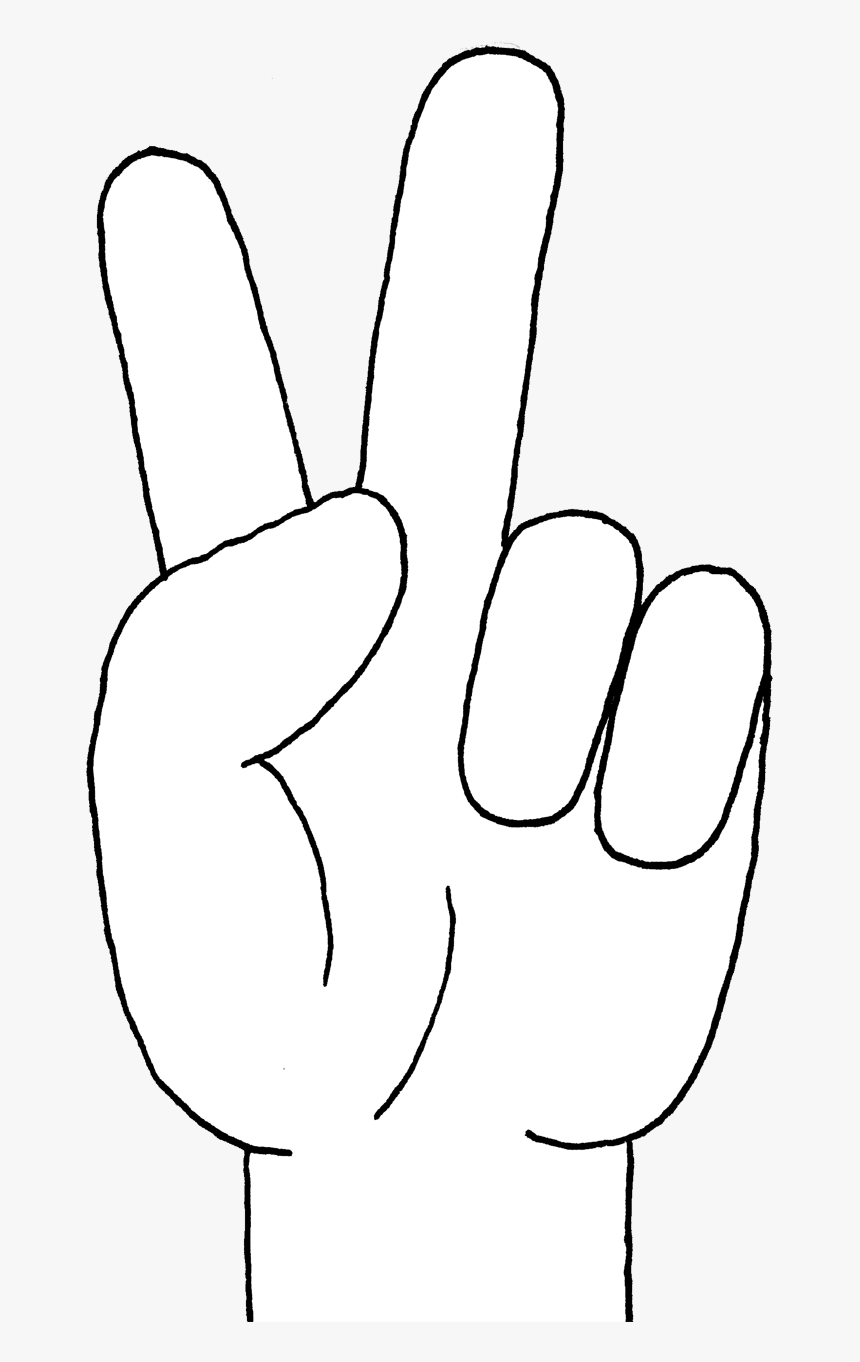 Peace Sign Hand Gesture Clipart - World Peace Hand Sign, HD Png Download, Free Download