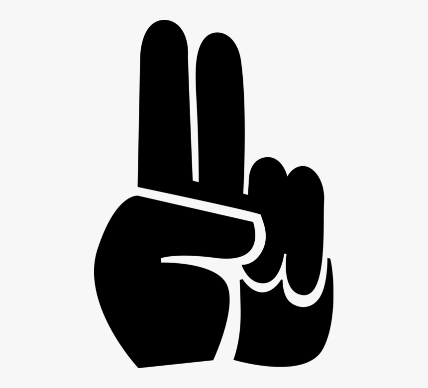 Clipart Freeuse Download Hand Forms Two Gesture Image - Simbolo Da Paz Png, Transparent Png, Free Download