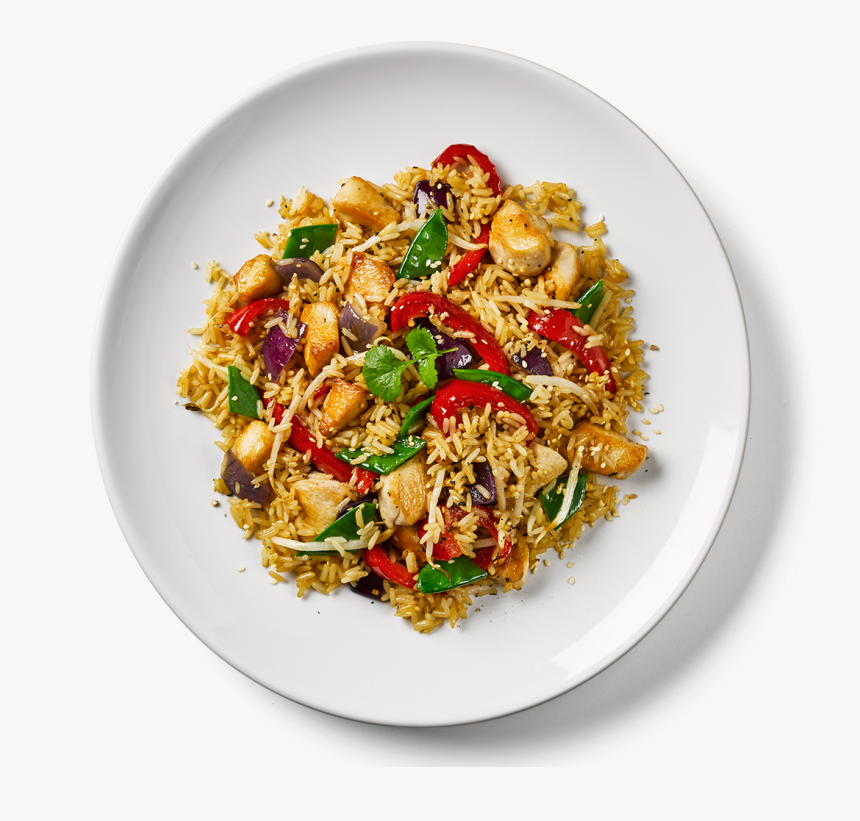 Tech Companies - Lunch - On - Chicken Stir Fry Wholegrain Rice, HD Png Download, Free Download