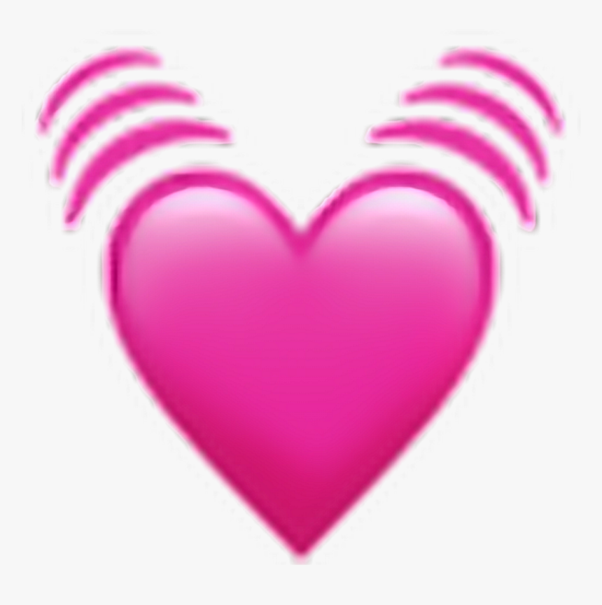 Pink Heart Emoji Png , Png Download - Plain Pink Heart Emoji, Transparent Png, Free Download