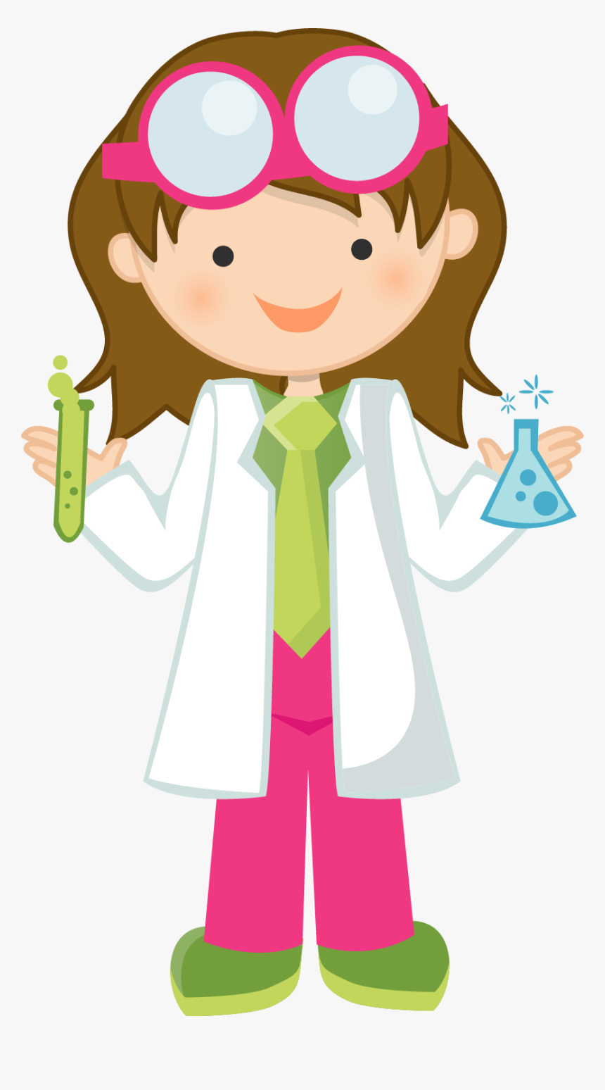 Girl Scientist Free Clipart Science Fun Free, Clip - Girl Scientist Clipart, HD Png Download, Free Download