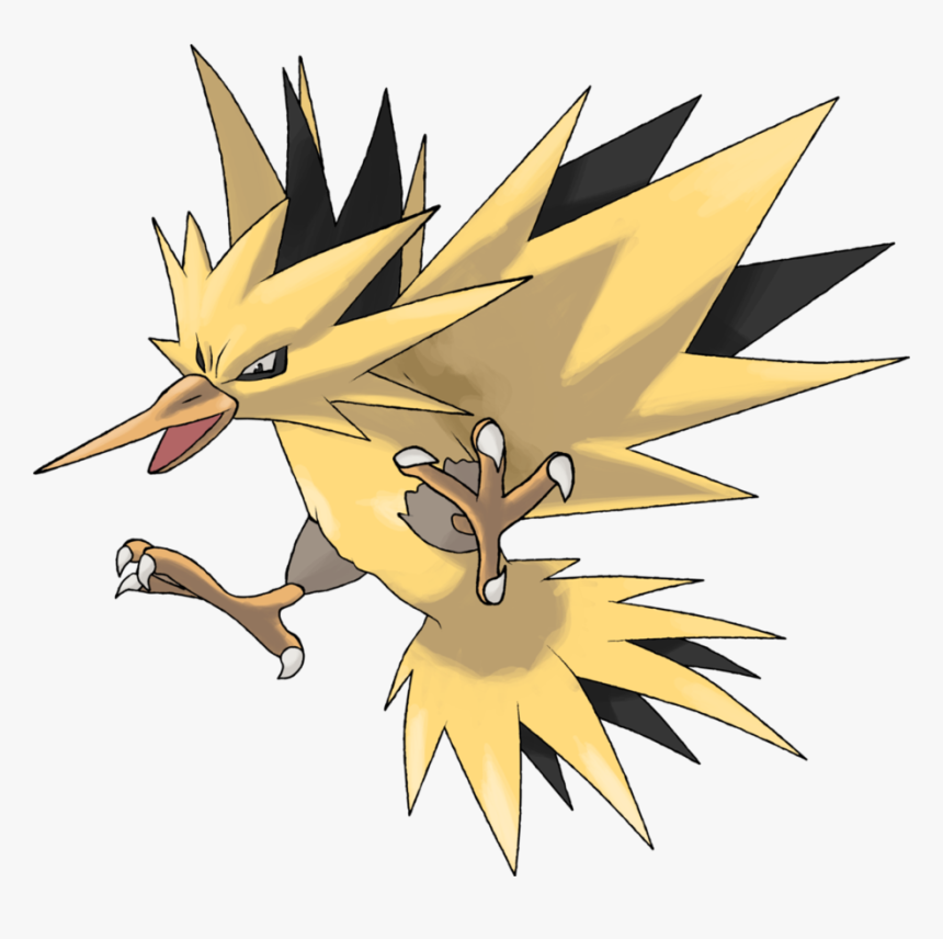 Pokémon , Png Download - Zapdos Png, Transparent Png, Free Download