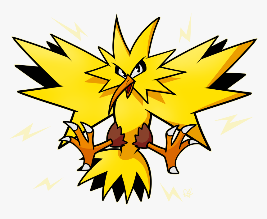 Zapdos Png, Transparent Png, Free Download