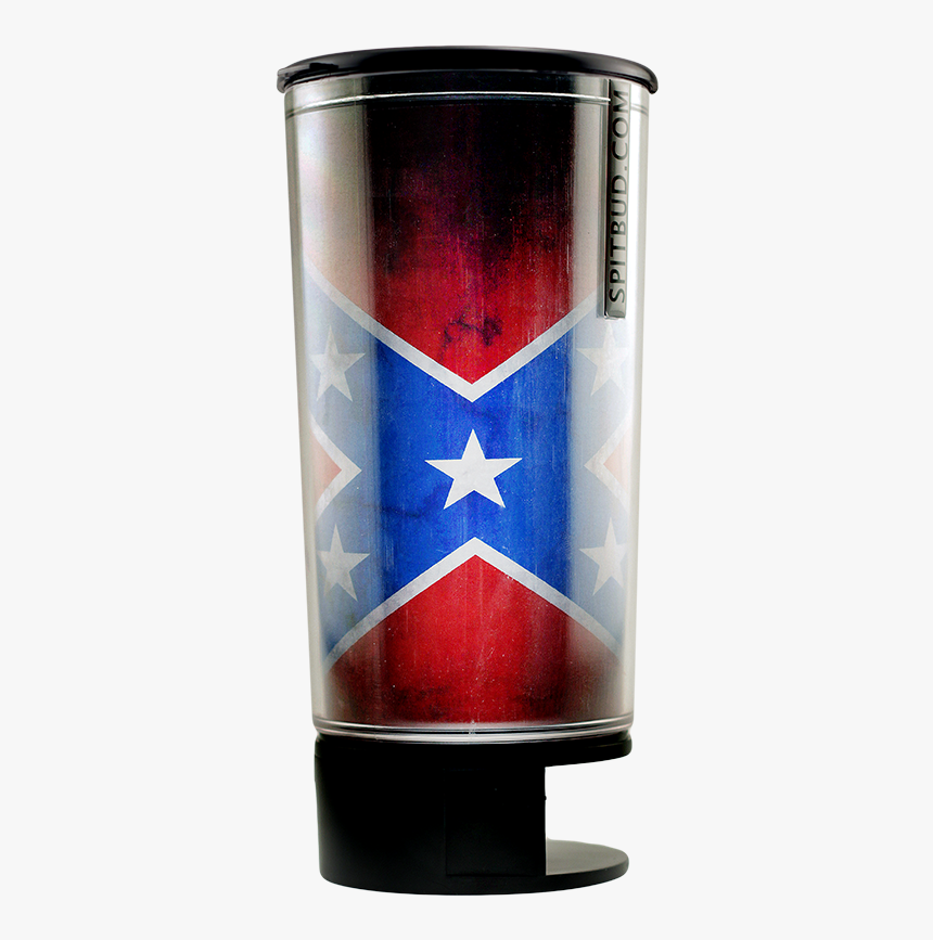 Confederate Flag - Rebel Flag Spit Cup, HD Png Download, Free Download