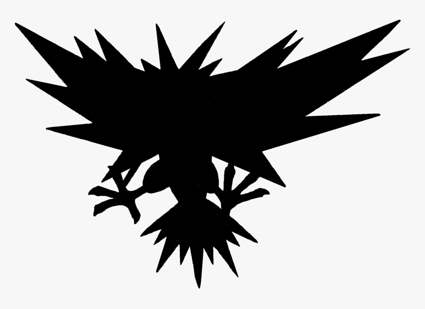 Zapdos Silhouette Png, Transparent Png, Free Download