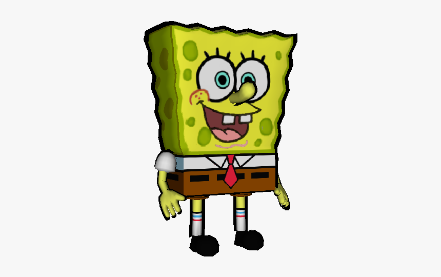 Download Zip Archive - Spongebob Squarepants Supersponge Spongebob Model, HD Png Download, Free Download