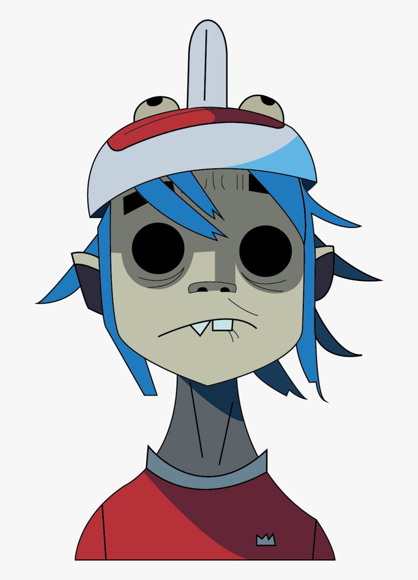 Collection Of Free Gorillaz Drawing Pop Art Download - Gorillaz 2d Melancholy Hill, HD Png Download, Free Download