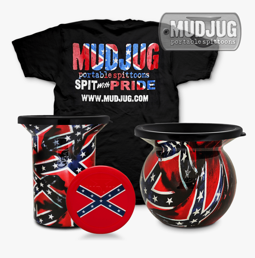Confederate Flag Mudjug, HD Png Download, Free Download