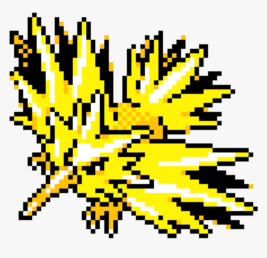 Pokemon Crystal Zapdos, HD Png Download, Free Download