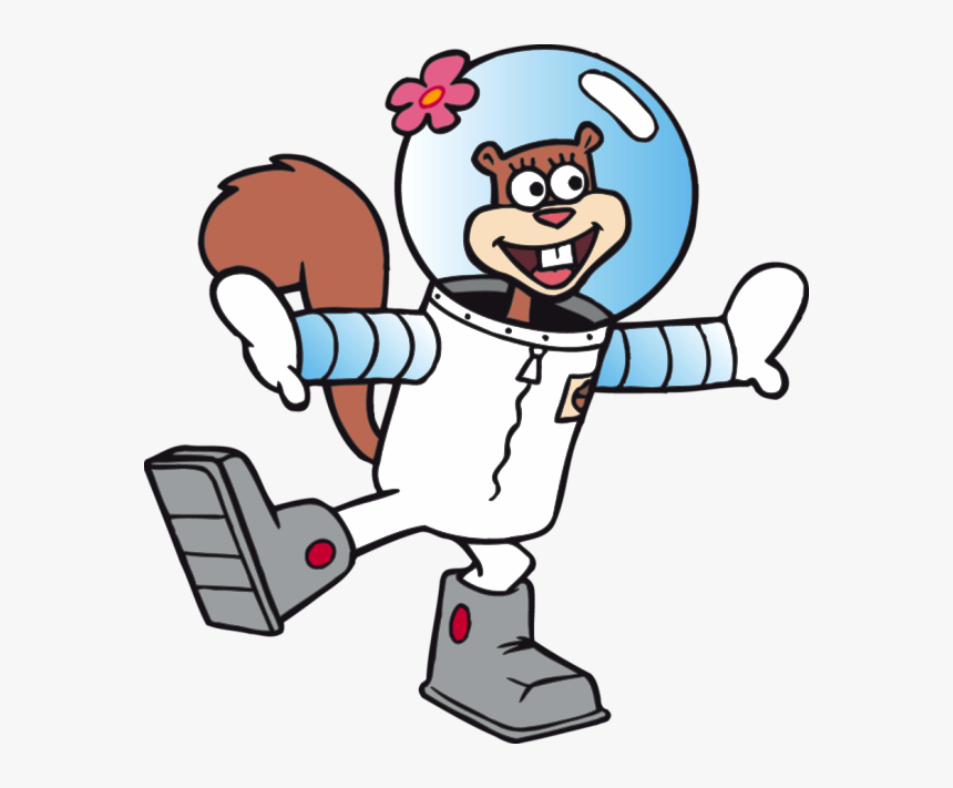 Sandy Cheeks Looking Happy-rvb325 - Sandy From Spongebob, HD Png Download, Free Download