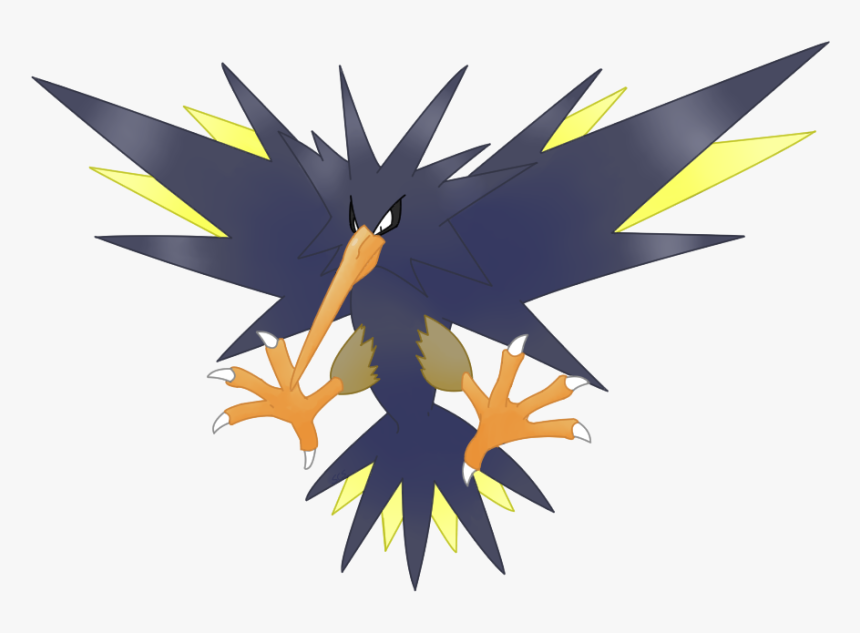 Aaaand Zapdos Redo - Zapdos Shiny, HD Png Download, Free Download