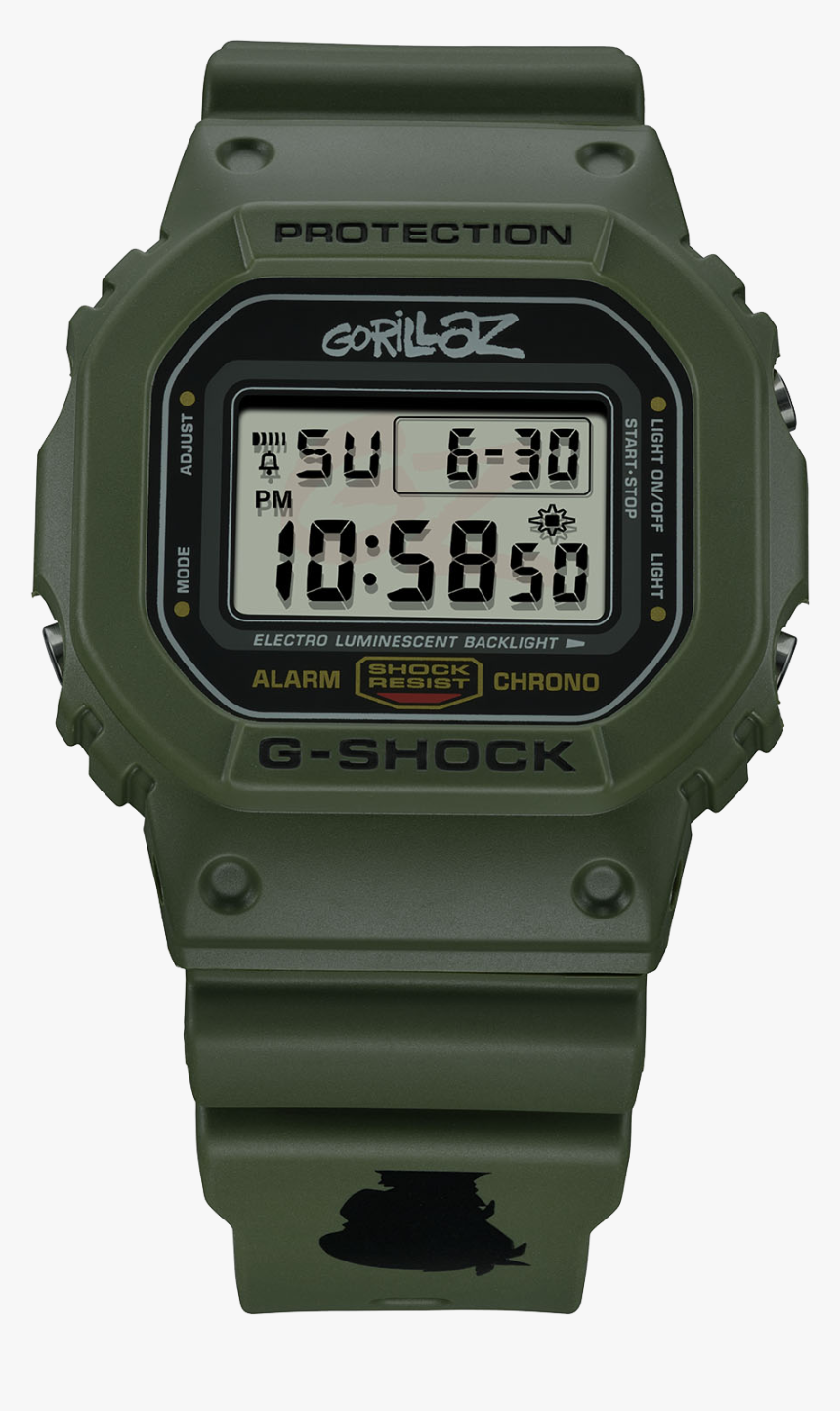 G Shock Dw5600grlzm 3er - G Shock Gorillaz Murdoc, HD Png Download, Free Download