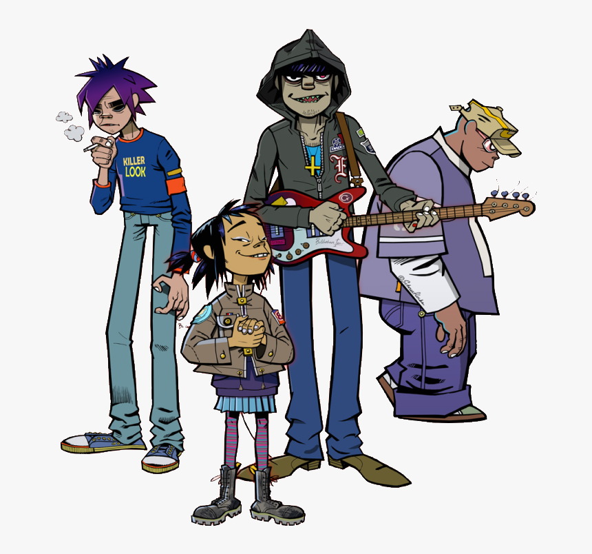 Tank Girl And Gorillaz, HD Png Download, Free Download