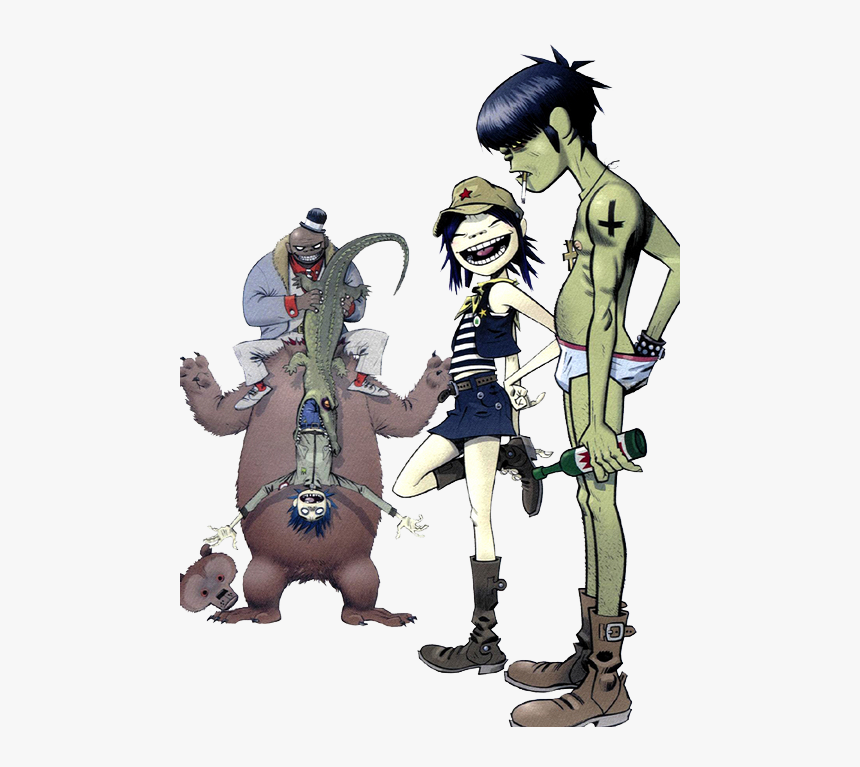 Jamie Hewlett Character Design, HD Png Download, Free Download