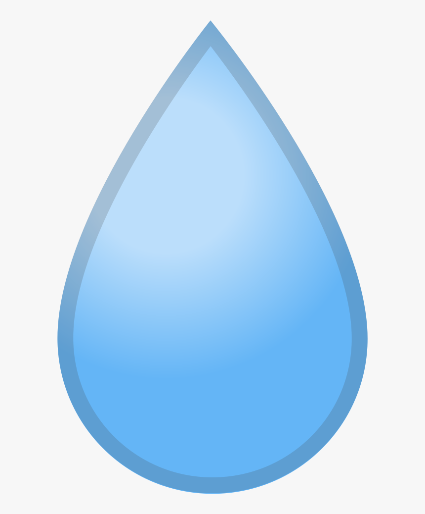 Download Svg Download Png - Water Drop Emoji Transparent, Png Download, Free Download