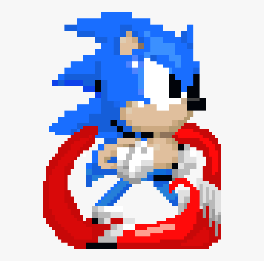 Sonic Mania Sonic Sprite, HD Png Download, Free Download