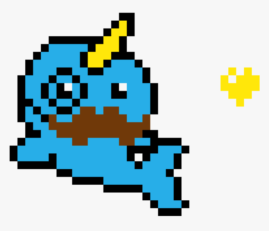 Narwhal Perler Bead Pattern, HD Png Download, Free Download