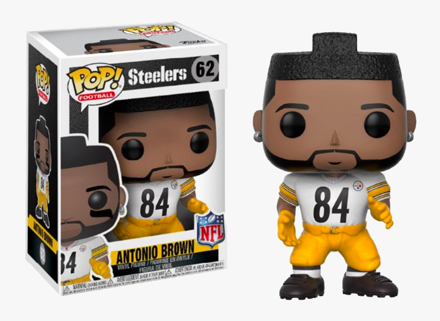 Funko Pop Vinyl Nfl - Antonio Brown Pop Figure, HD Png Download, Free Download