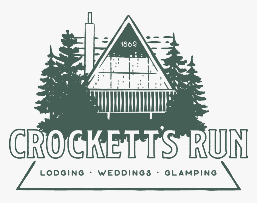 Crocketts Run Logo - Christmas Tree, HD Png Download, Free Download