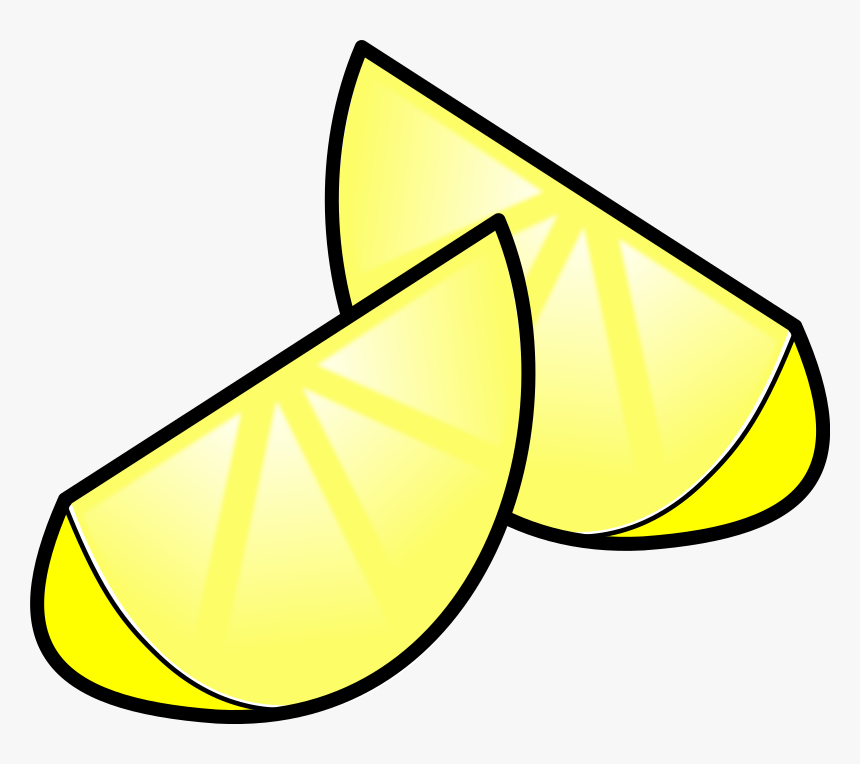 Sliced Lemons - Sliced Lemon Clipart, HD Png Download, Free Download