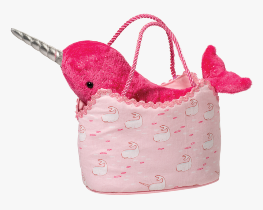 Pink Narwhal Play - Tote Bag, HD Png Download, Free Download