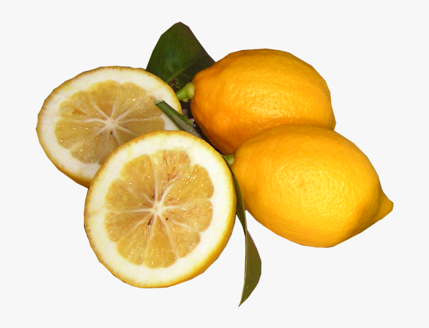 Lemons, Cut, Out - Meyer Lemon, HD Png Download, Free Download
