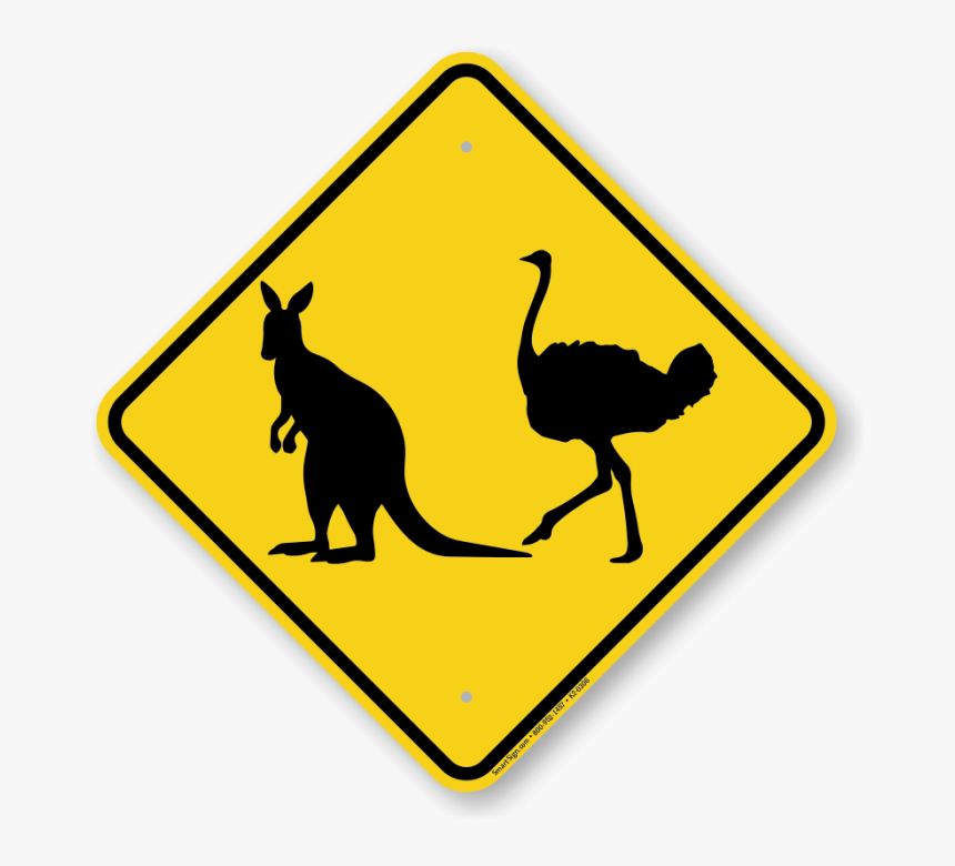 Transparent Kangaroo Clipart Png - Camel Crossing Sign Png, Png Download, Free Download