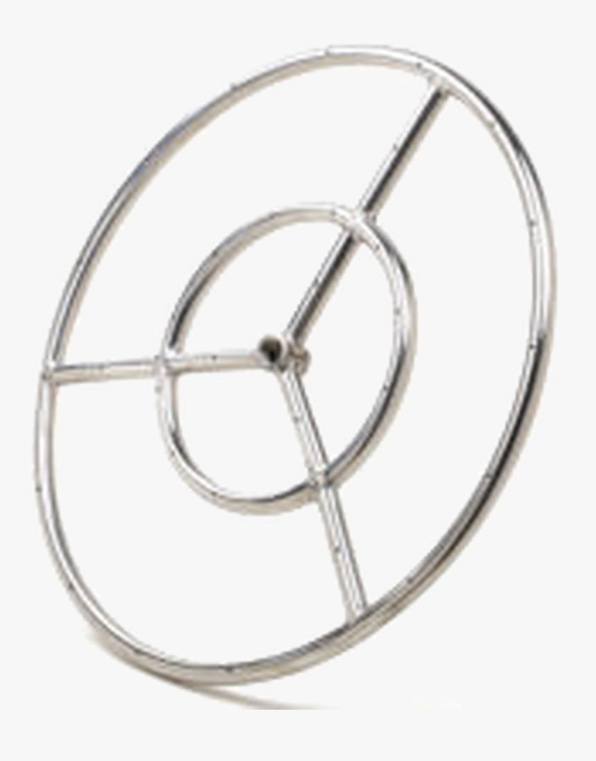 Athena 3-spokes Stainless Steel Fire Pit Rings - Circle, HD Png Download, Free Download