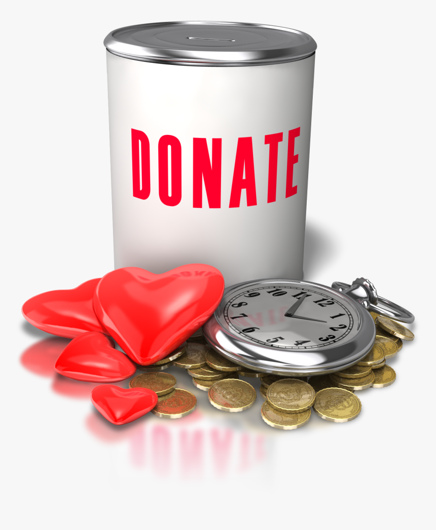 Donation Clipart Money Donation - Donate Time Or Money, HD Png Download, Free Download