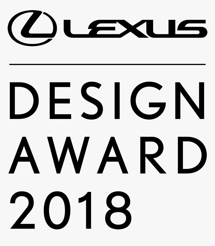 Lexus Design Award 2018 Logo - Lexus Design Award Logo, HD Png Download, Free Download